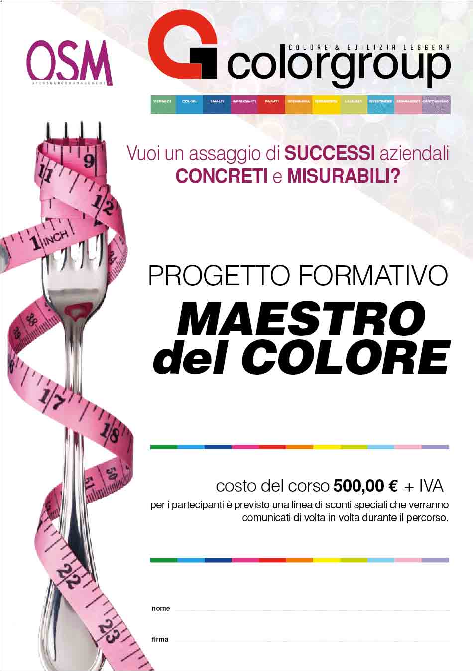 immagine I MAESTRI DEL COLORE, PRESENTAZIONE ALLA RIUNIONE COLOR GROUP SRL 